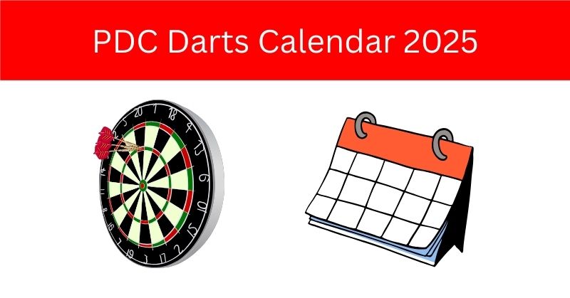 PDC Darts Calendar 2025