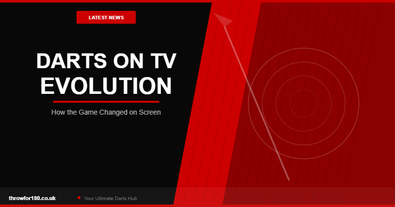 The Evolution of Darts on TV darts on tv history