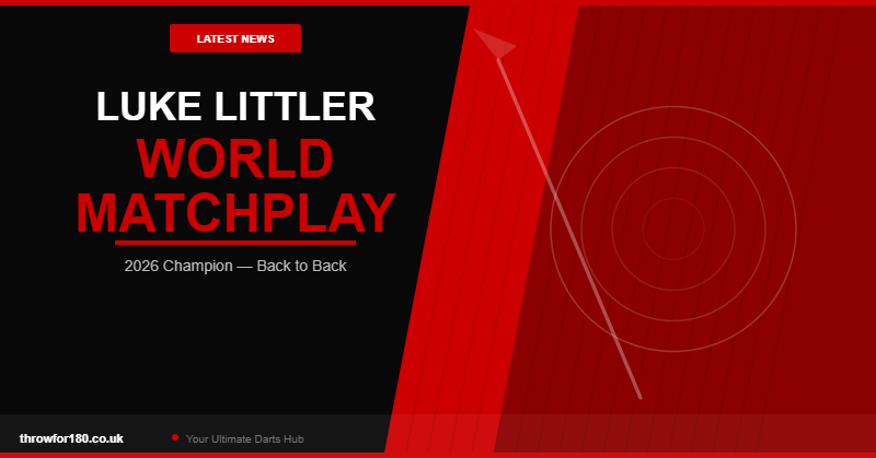 Luke Littler wins world matchplay
